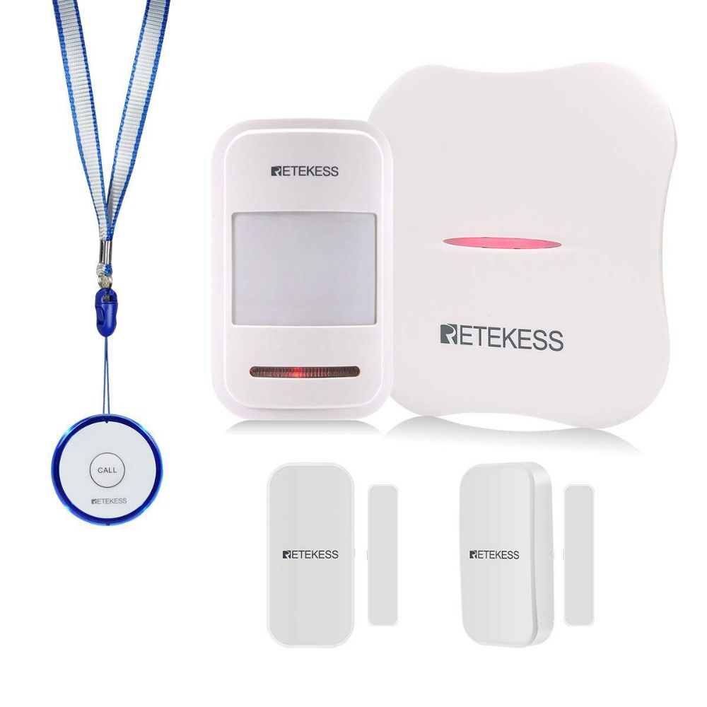 Retekess Serie TH011 de Sistemas de Seguridad para el Hogar Inteligentes con WiFi y Alertas por Aplicación de Cobertura Total