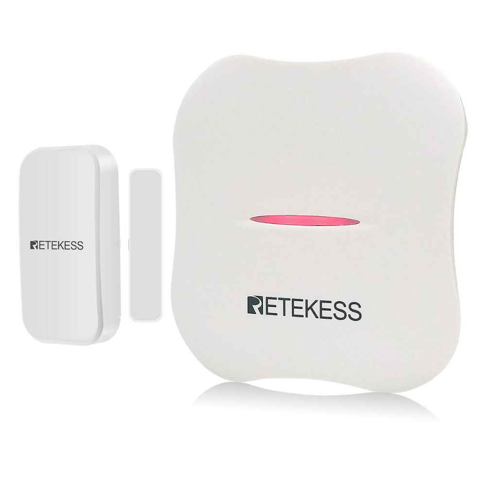 Retekess Sensor de Puerta Inteligente WiFi TH011 TH015 para Alarmas de Puertas y Ventanas de Seguridad para el Hogar 