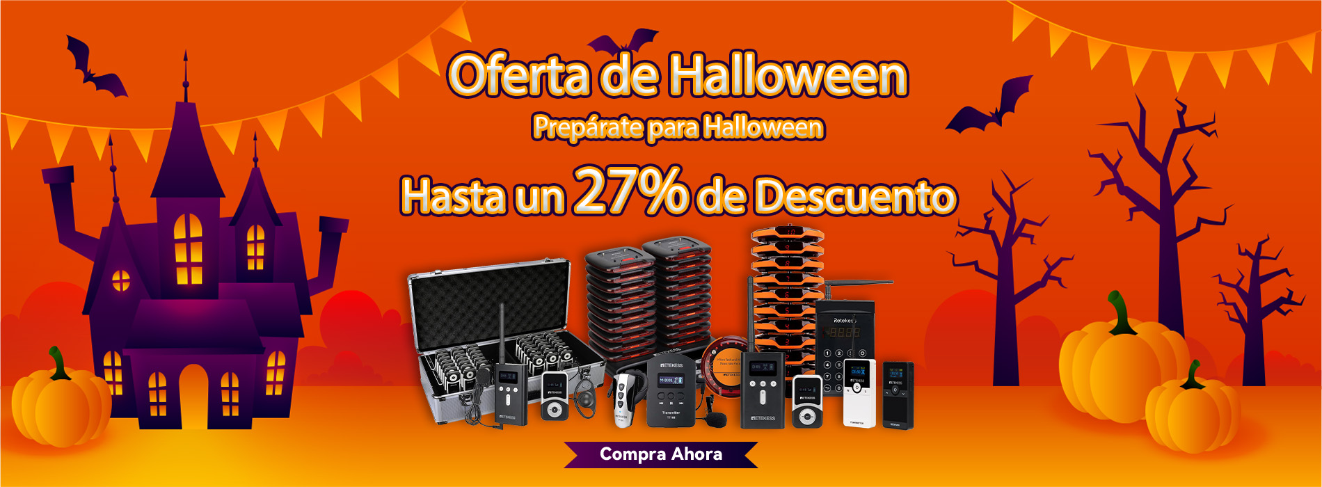 Oferta de Halloween de Retekess