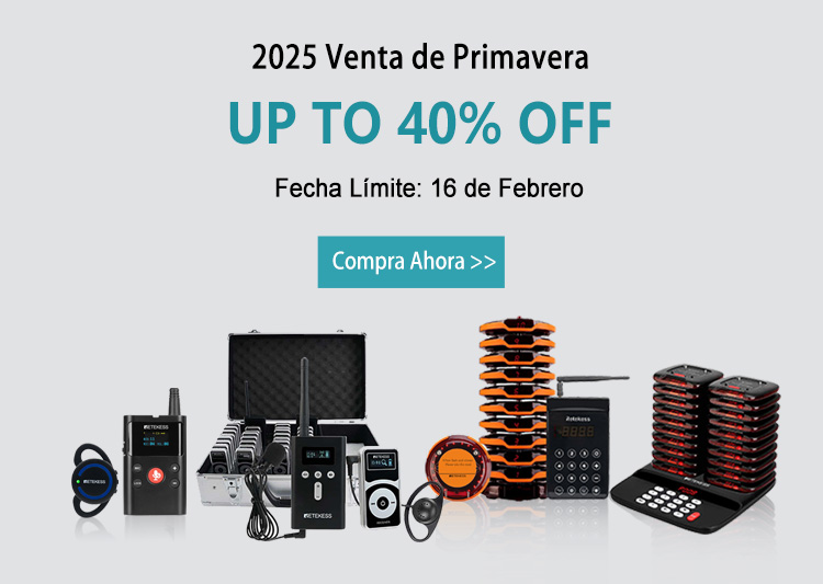 Oferta de primavera de Retekess 2025