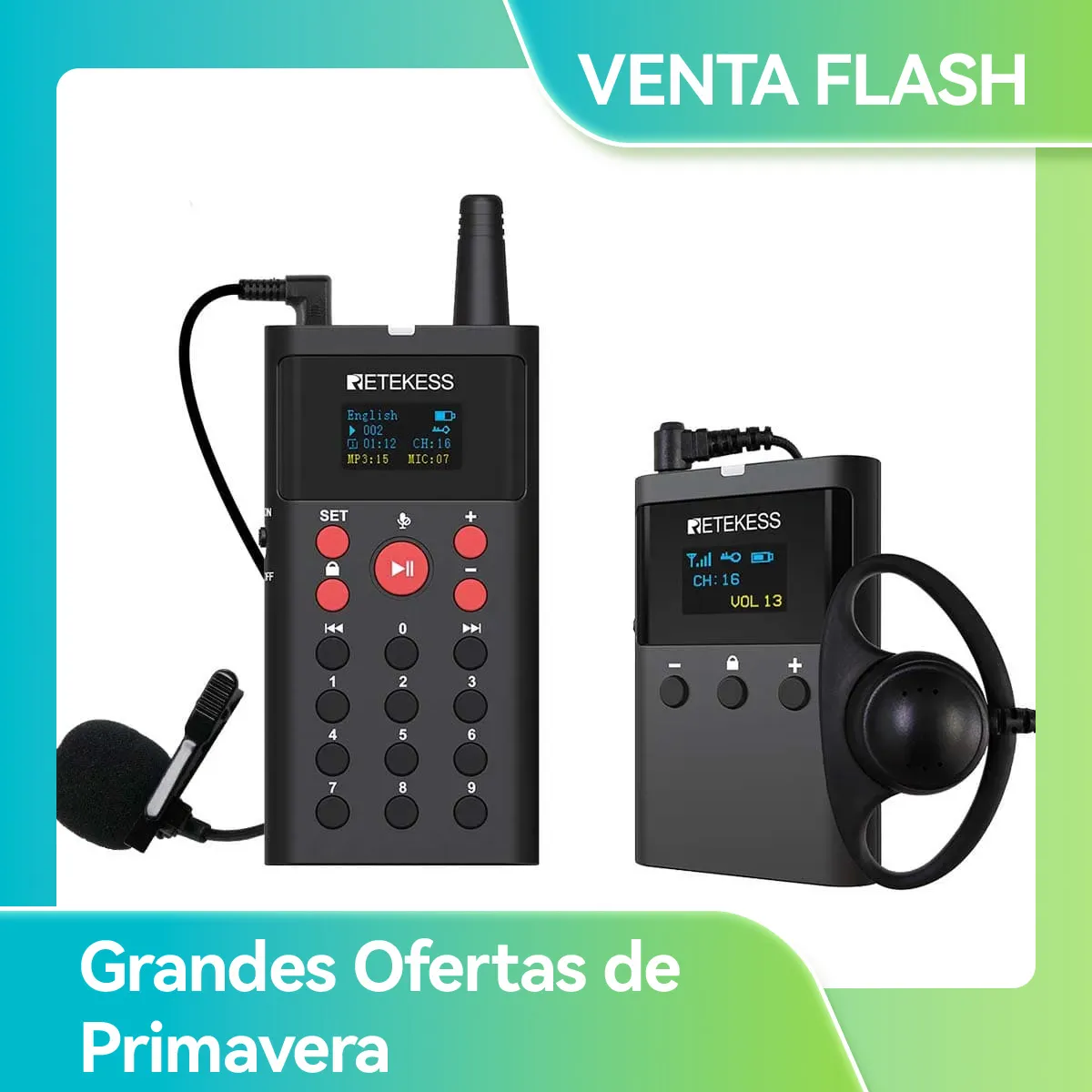 TT127 Sistema de Guía Turística con Reproductor MP3