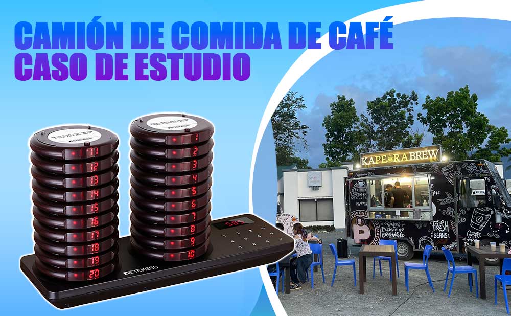 Cómo Utiliza Kaperabrew El Sistema De Localización Inalámbrico Para Administrar El Flujo De Clientes En Un Camión De Comida De Café