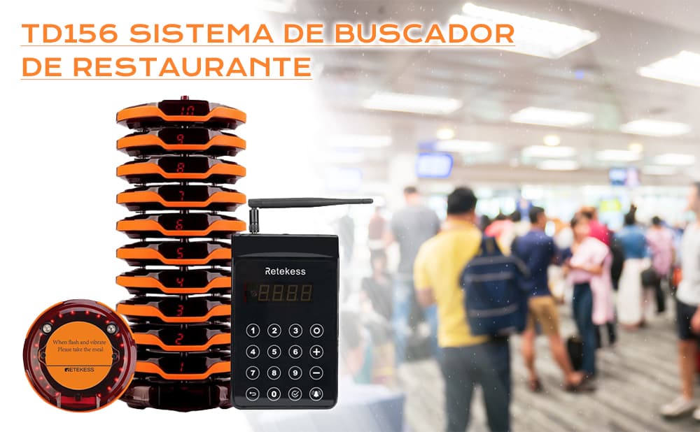 Revoluciona tu Comunicación con el Sistema de Paginación Impermeable Retekess TD156