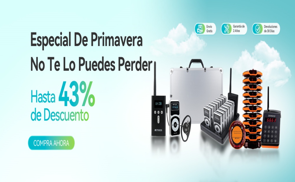 ¡Las Ofertas de Primavera Han Llegado! Desbloquea Descuentos Exclusivos en los Sistemas Retekess T130P y TT106